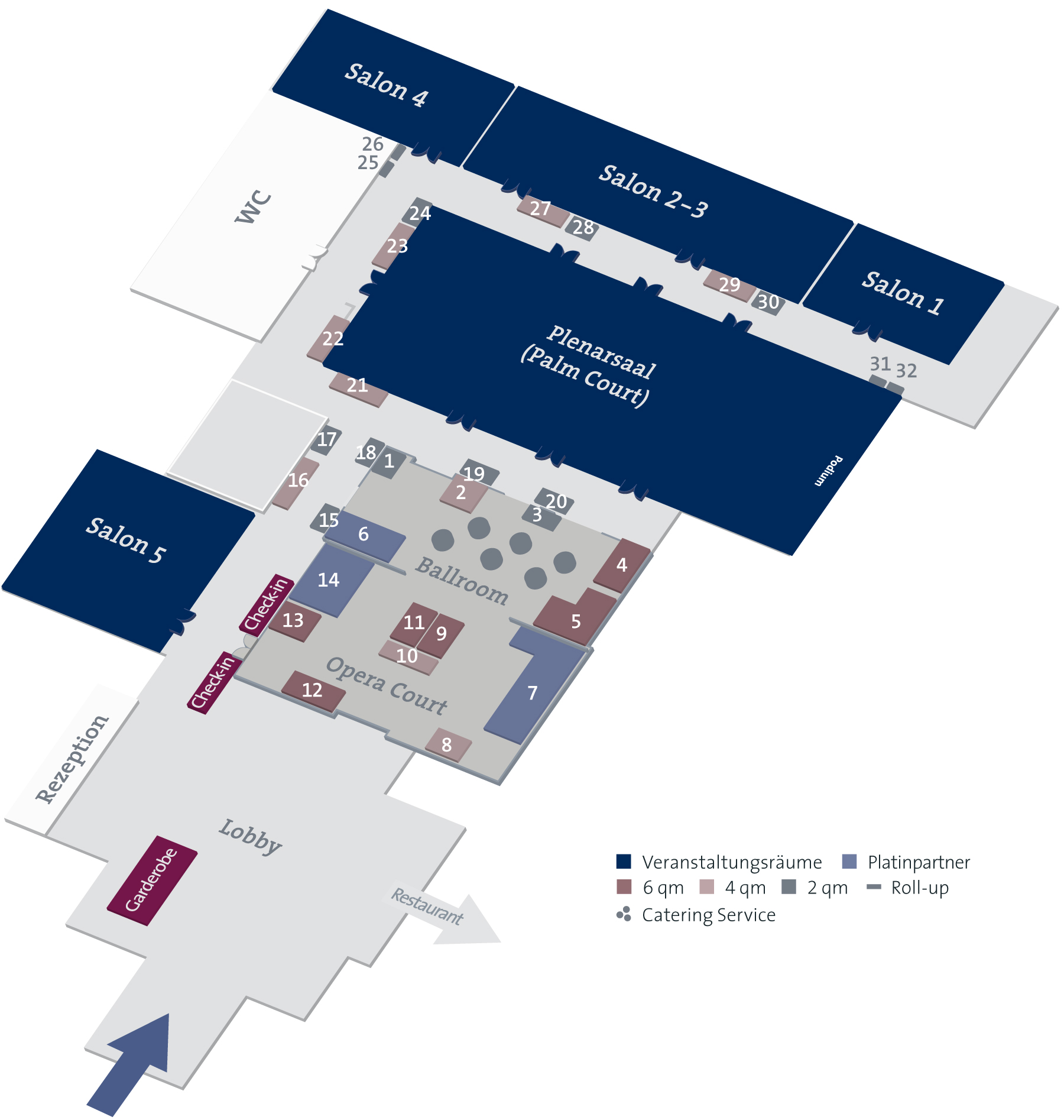 Flächenplan Digital World & Governance